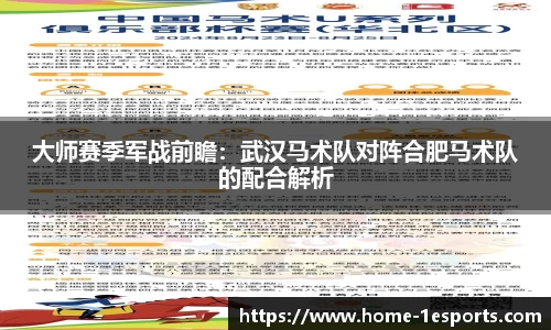大师赛季军战前瞻：武汉马术队对阵合肥马术队的配合解析
